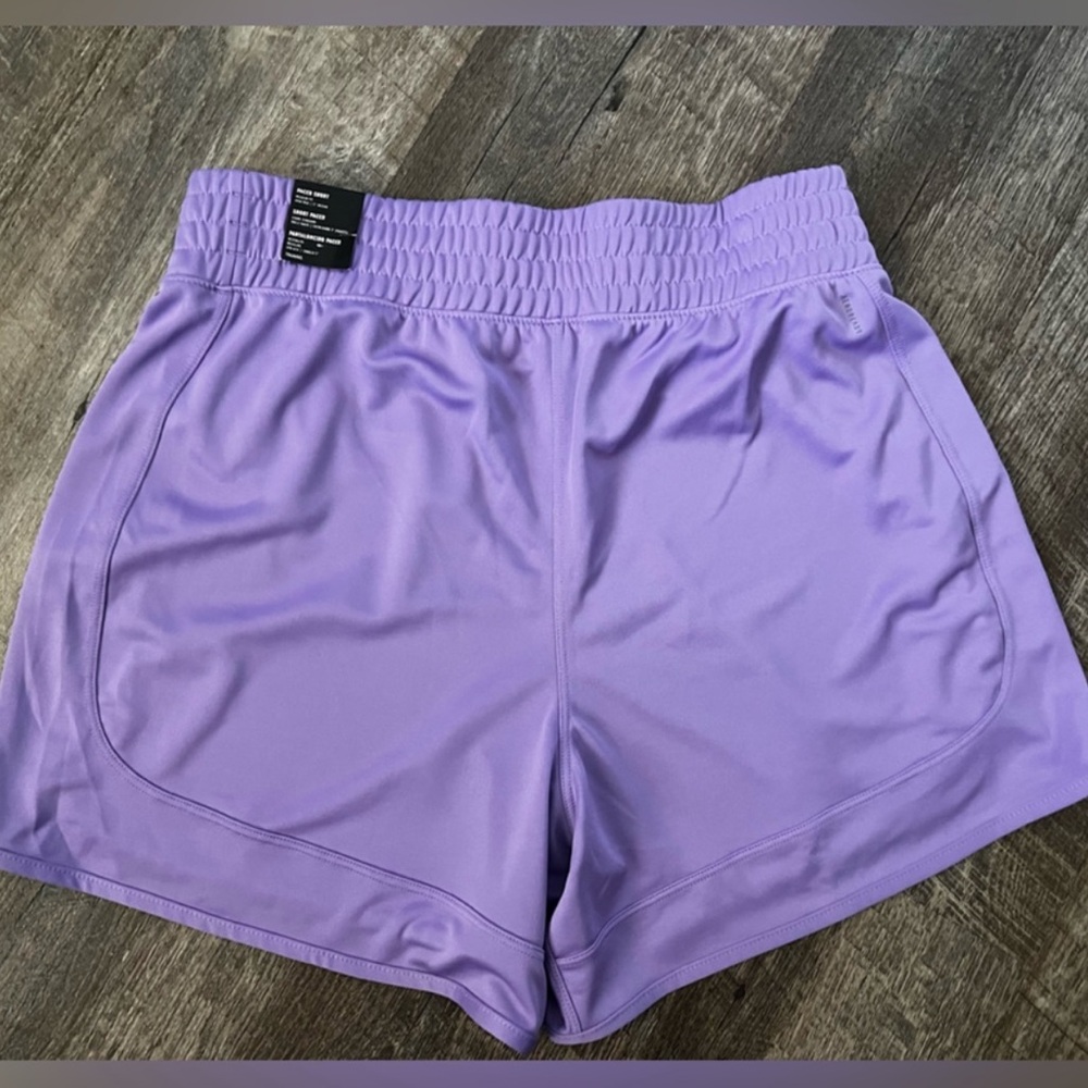 Adidas Pacer High Waisted Shorts - Size Large - Picture 2 of 6
